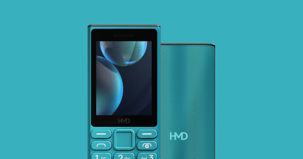 HMD FirstPhone — front og bagside